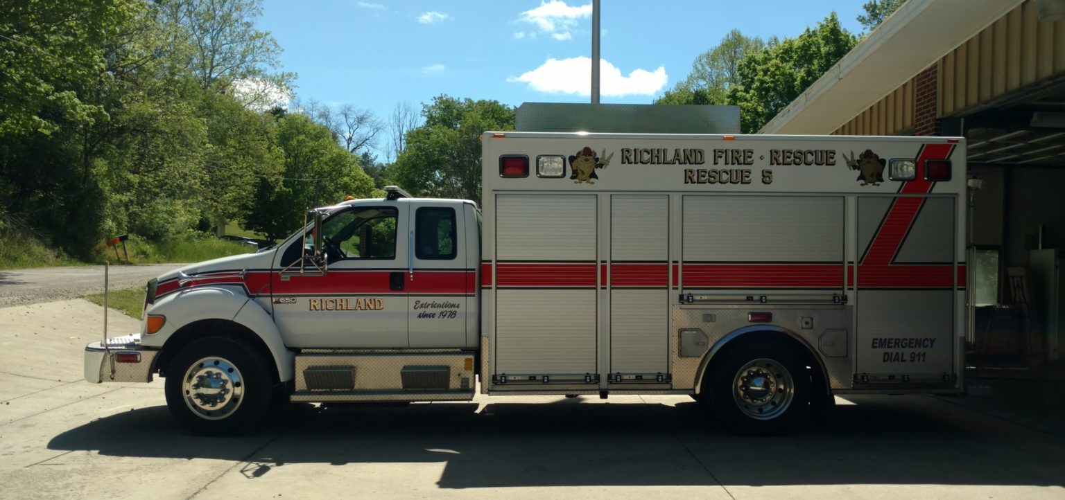 Rescue 5 Richland Area Fire Department